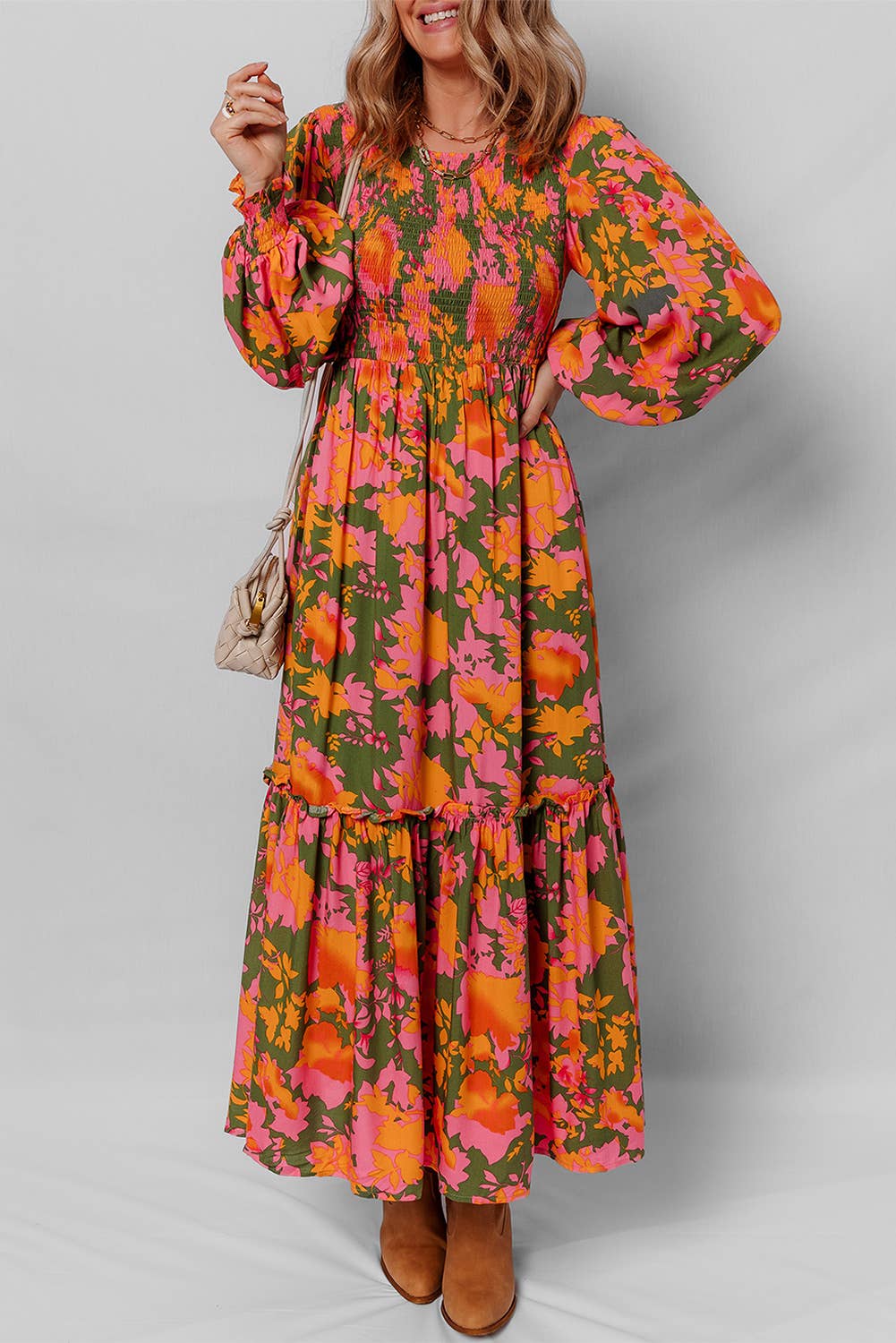 Pop of Color Maxi Dress  Alex Layne Boutique