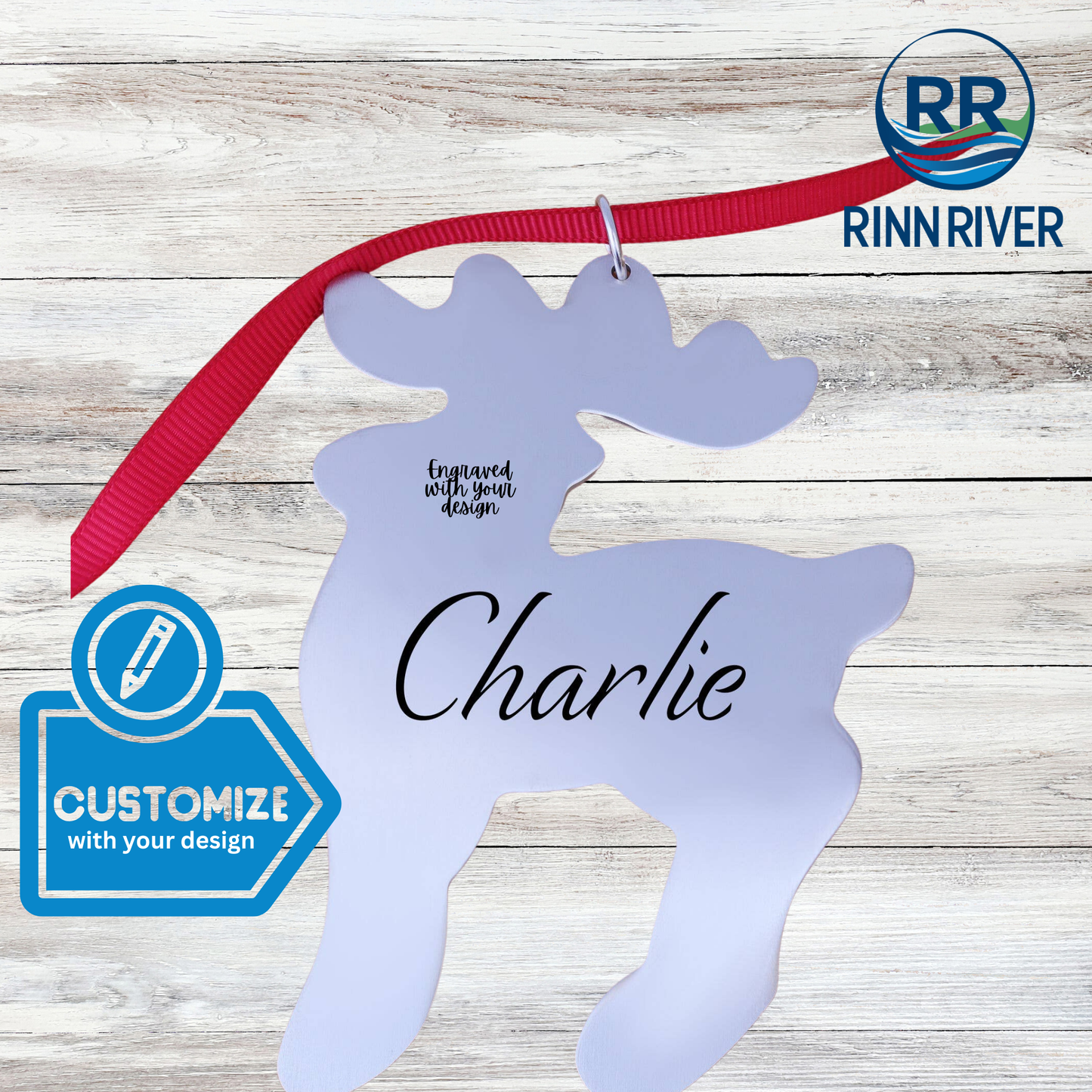 Reindeer Christmas Ornament