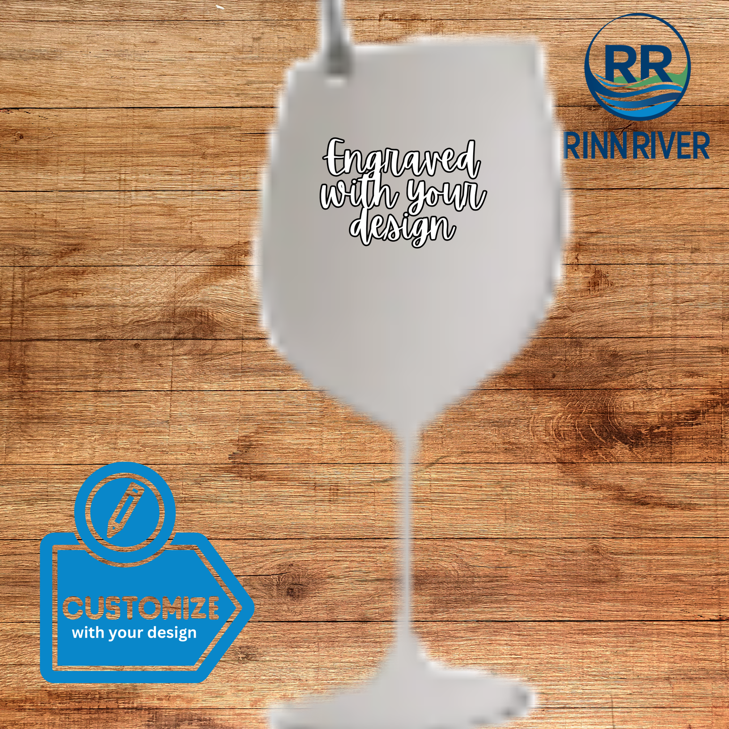 Wine Glass Christmas Ornament