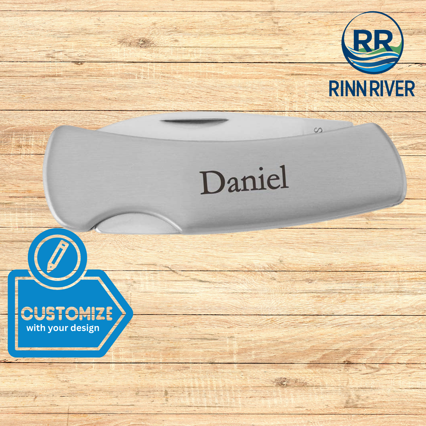 Stainless Steel Locking Blade Pocket Knife