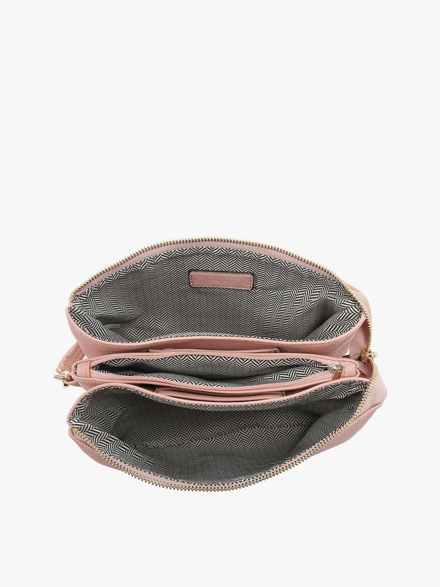 Gunmetal Gray Izzy Crossbody