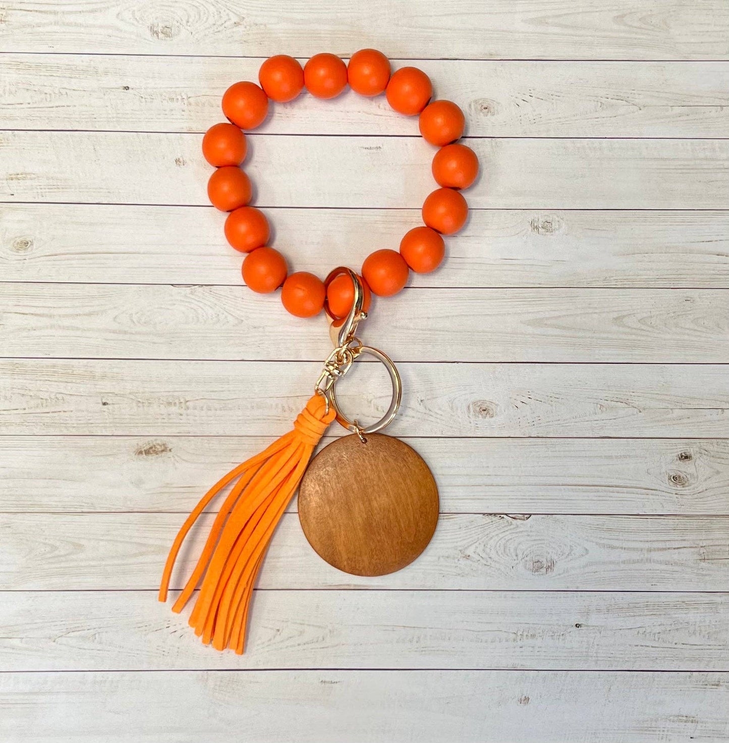Orange Wristlet
