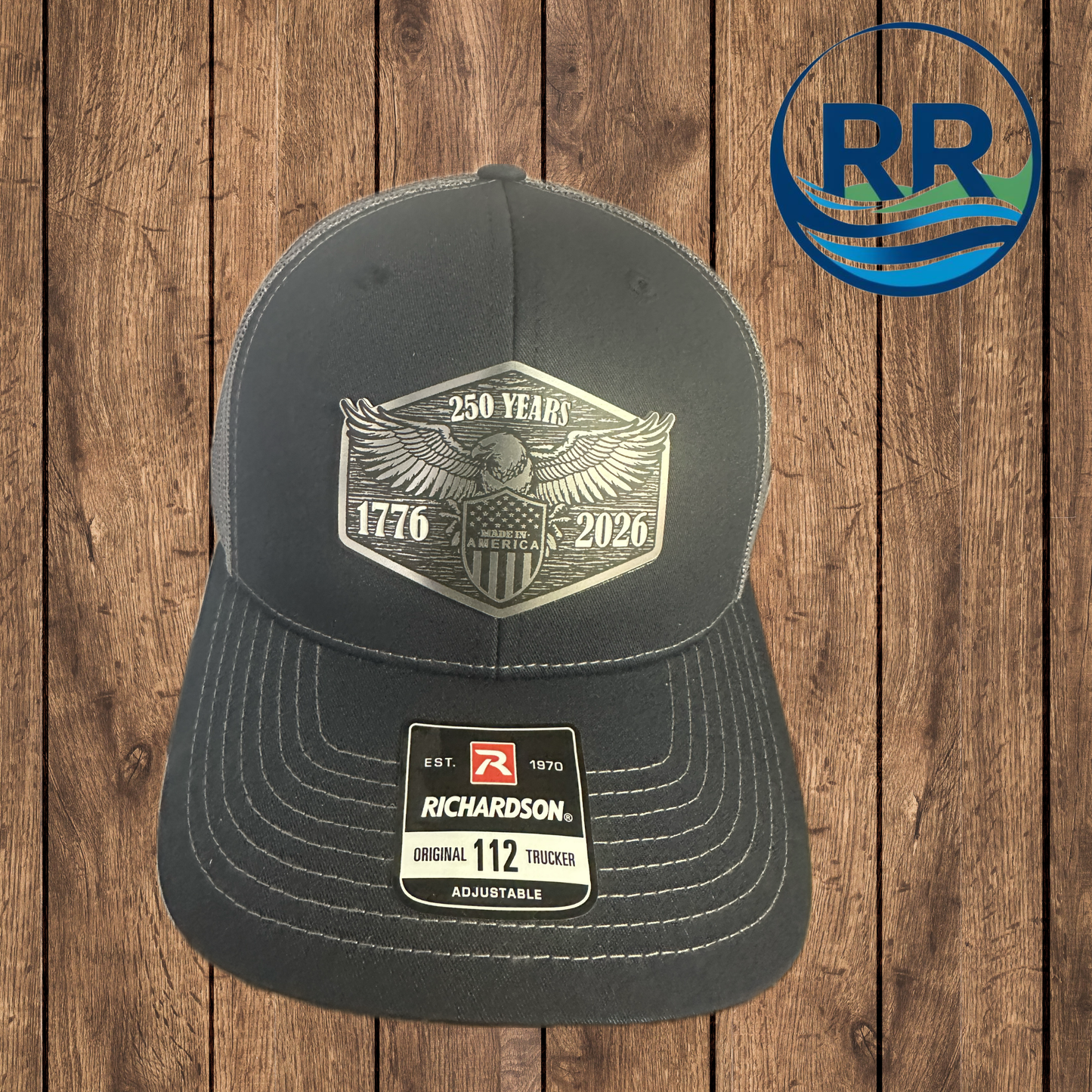 America 250th Anniversary Hat: Navy/ Charcoal