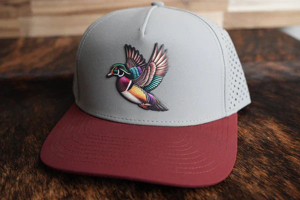 UV Patch Richardson 112 Trucker Cap: Wood Duck