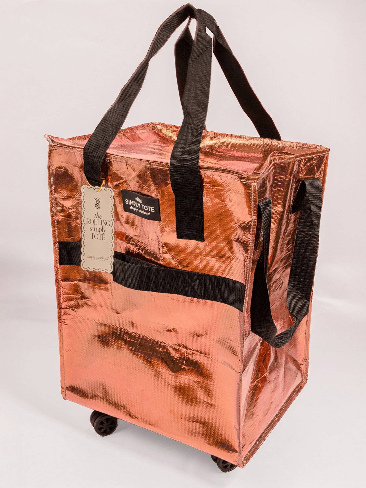 Gold Roll-A-Tote: Bag on Wheels