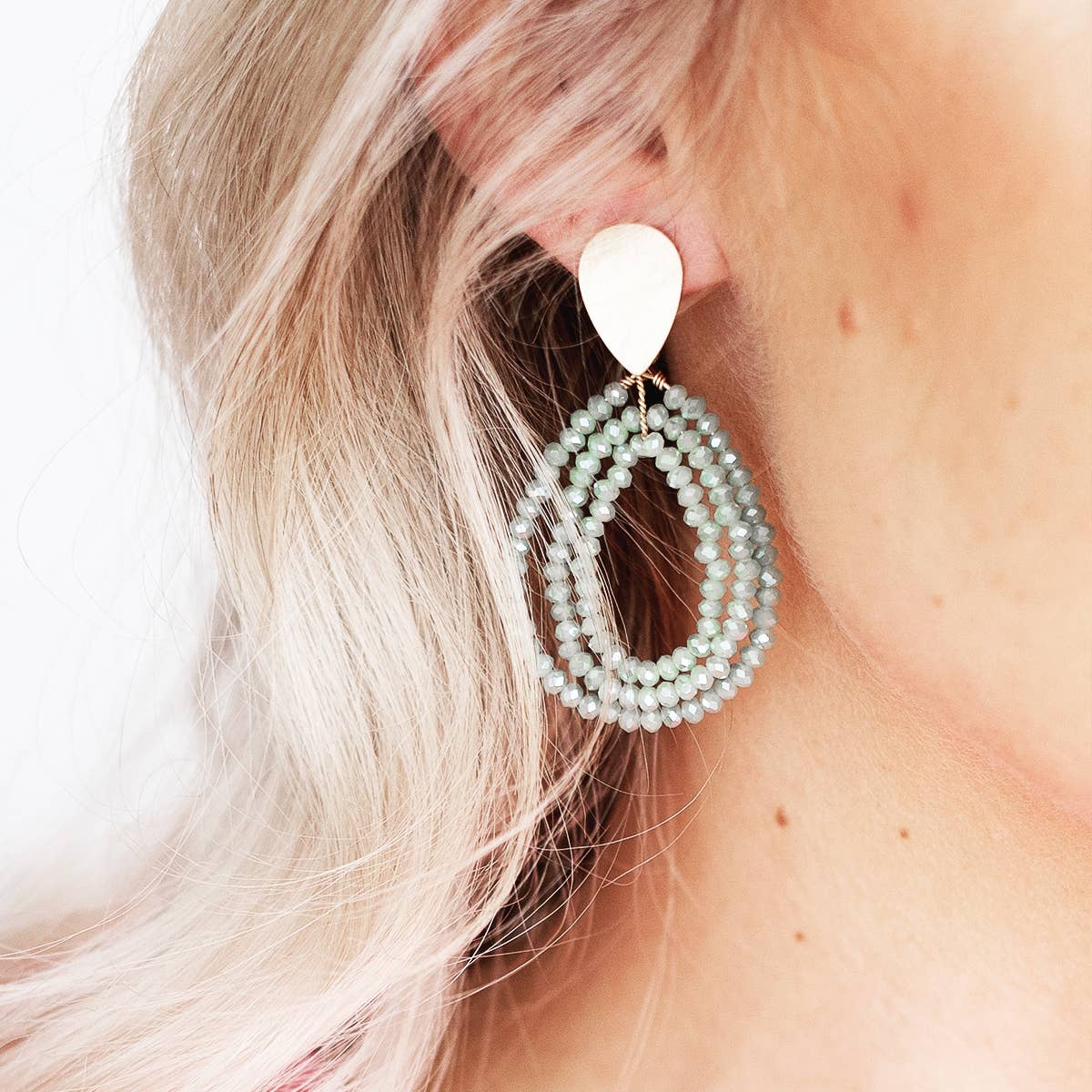 Seafoam Capri Earrings*