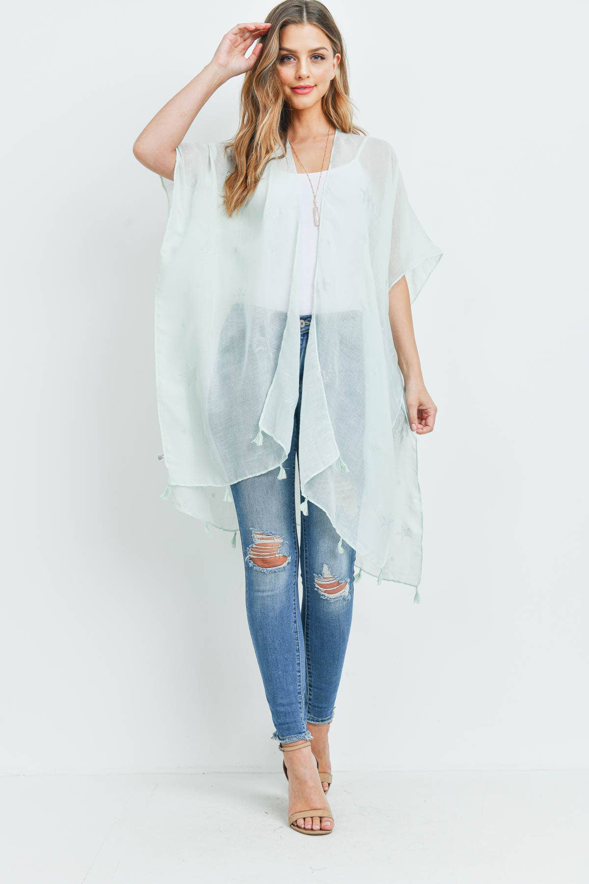 GLITTER STAR KIMONO*