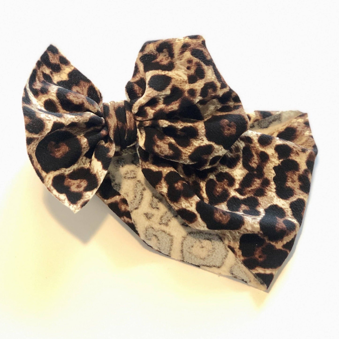 Demi Headwrap- Leopard*