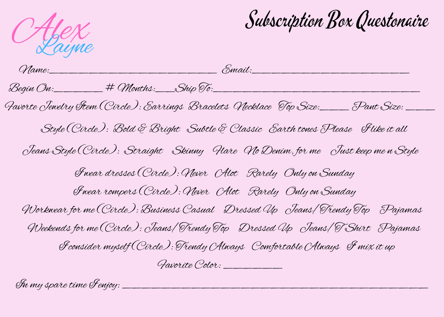Subscriptions