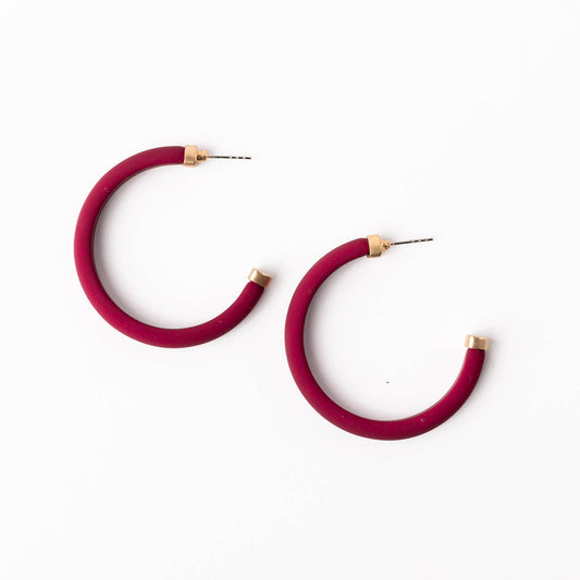 Amanda Garnet Earrings