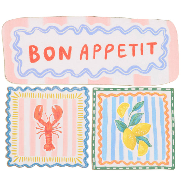 Bon Appetit Magnet Set