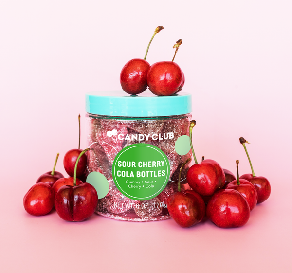 Candy Club Sour Cherry Cola Bottles
