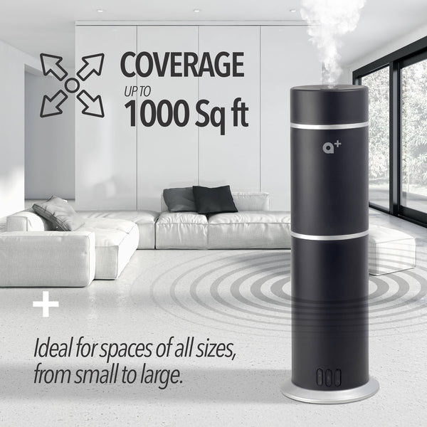 Aromar Plus - Cylinder Waterless Diffuser: White