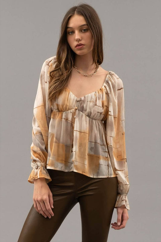 Abstract Peasant Top*