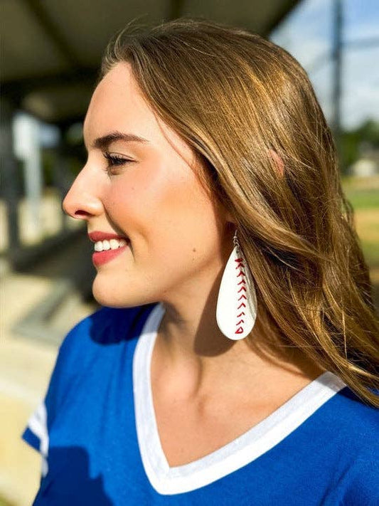 Pitch Please Baseball Earrings*