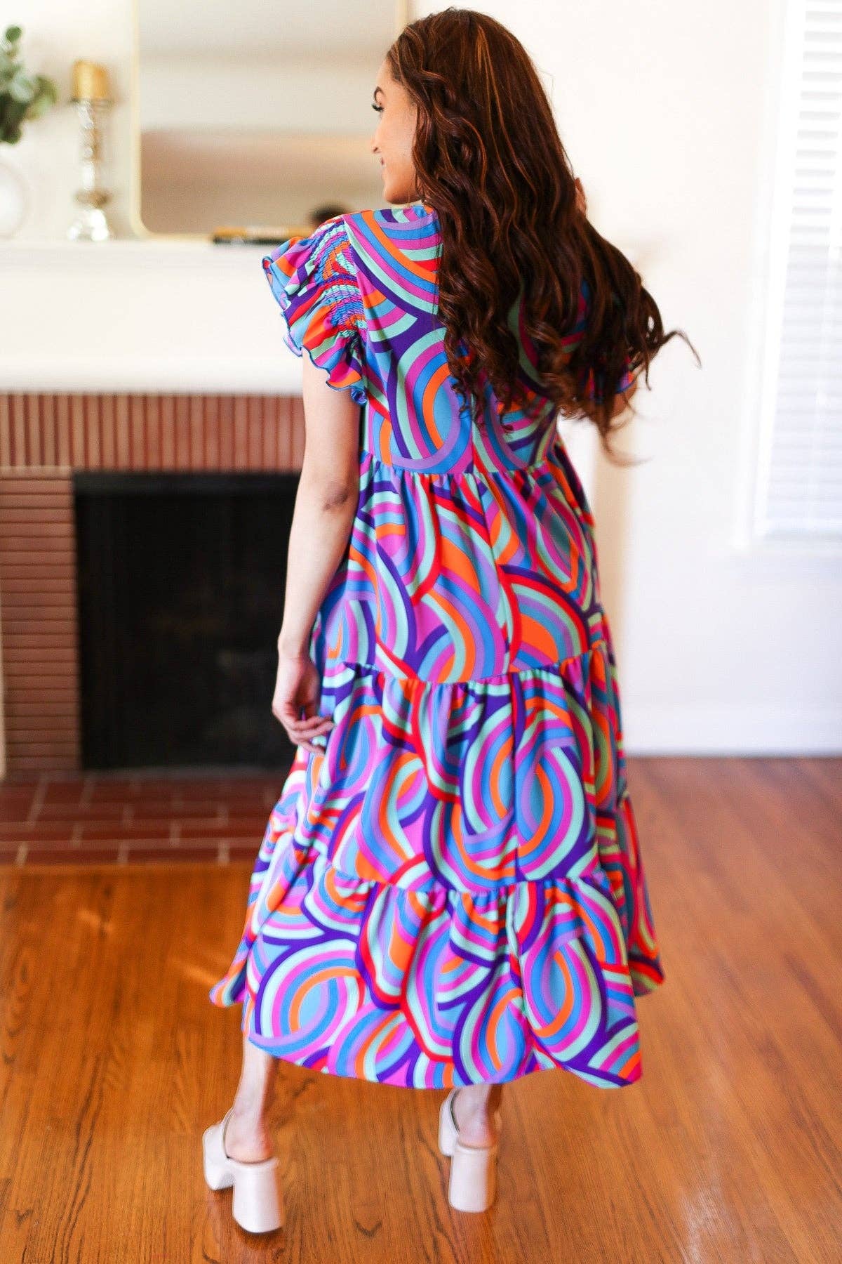 Feel Your Best Purple Smocked Maxi Dress