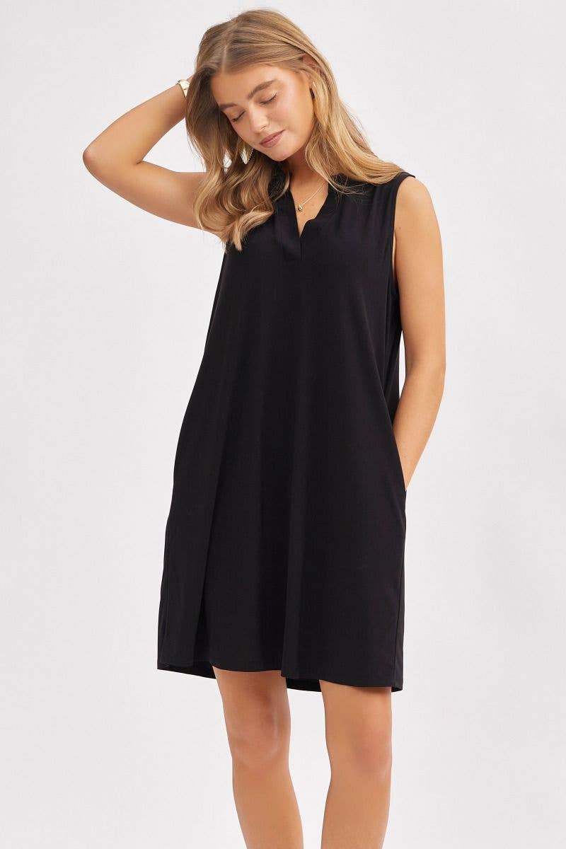 Elegant Everyday Black Dress