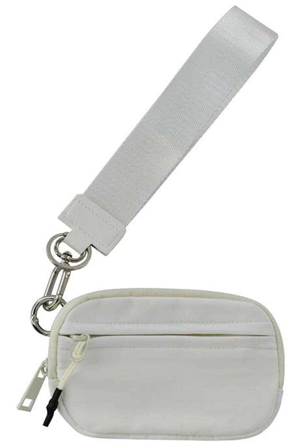 Nylon Zip Wallet- ID Window and Detachable Wristlet