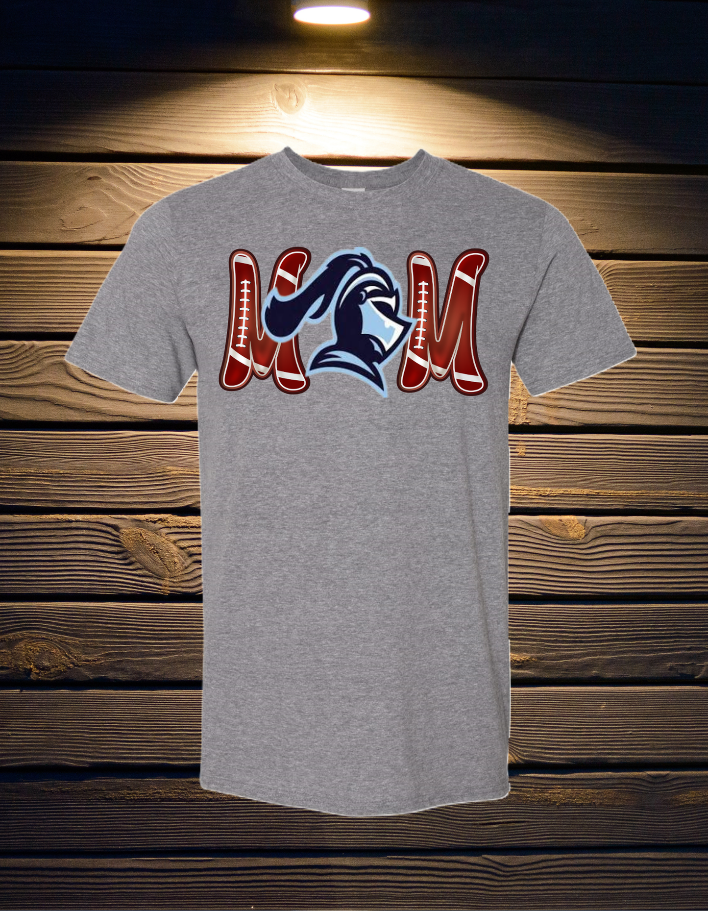 WKA Football Knight Mom Tee