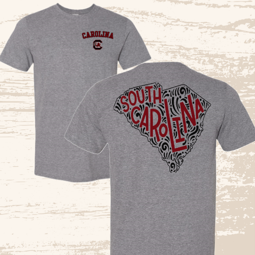 South Carolina State Paisley Tee