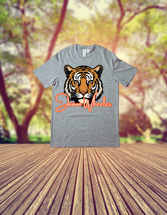 Custom Boys Tiger Print