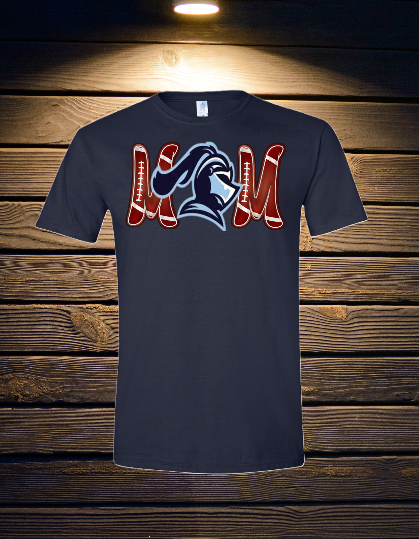 WKA Football Knight Mom Tee