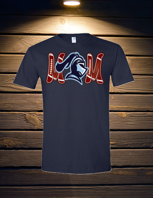 WKA Football Knight Mom Tee