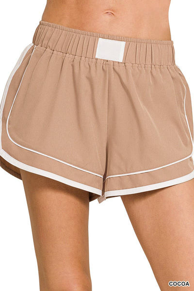 Soft Woven Lined Dolphin Shorts