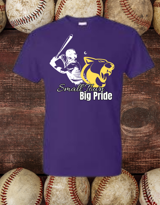 Panthers Small Town Baseball- Full Front Short Sleeve*