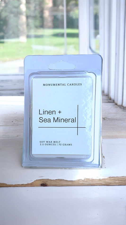 Linen + Sea Mineral Wax Melt