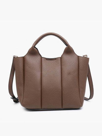 Maddox Paneled Satchel