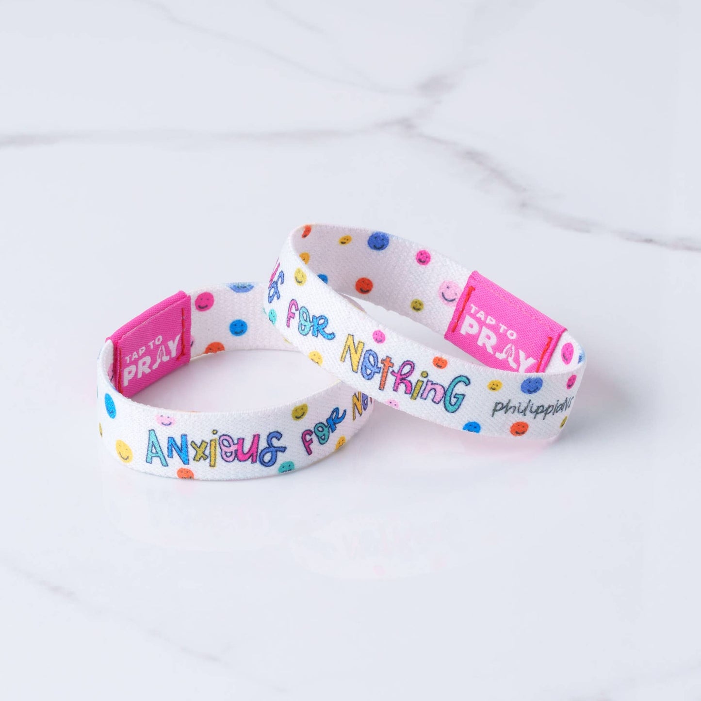 Tap To Pray™ - Kingfolk Series Wristband Anxious for Nothing