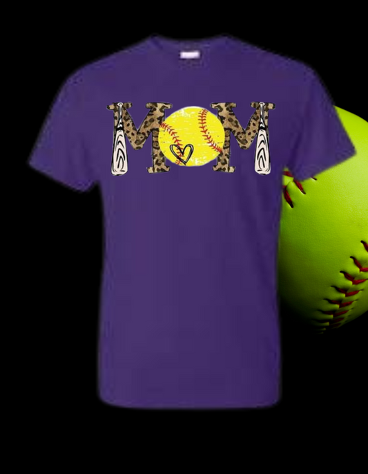 Softball Mom T Shirt*