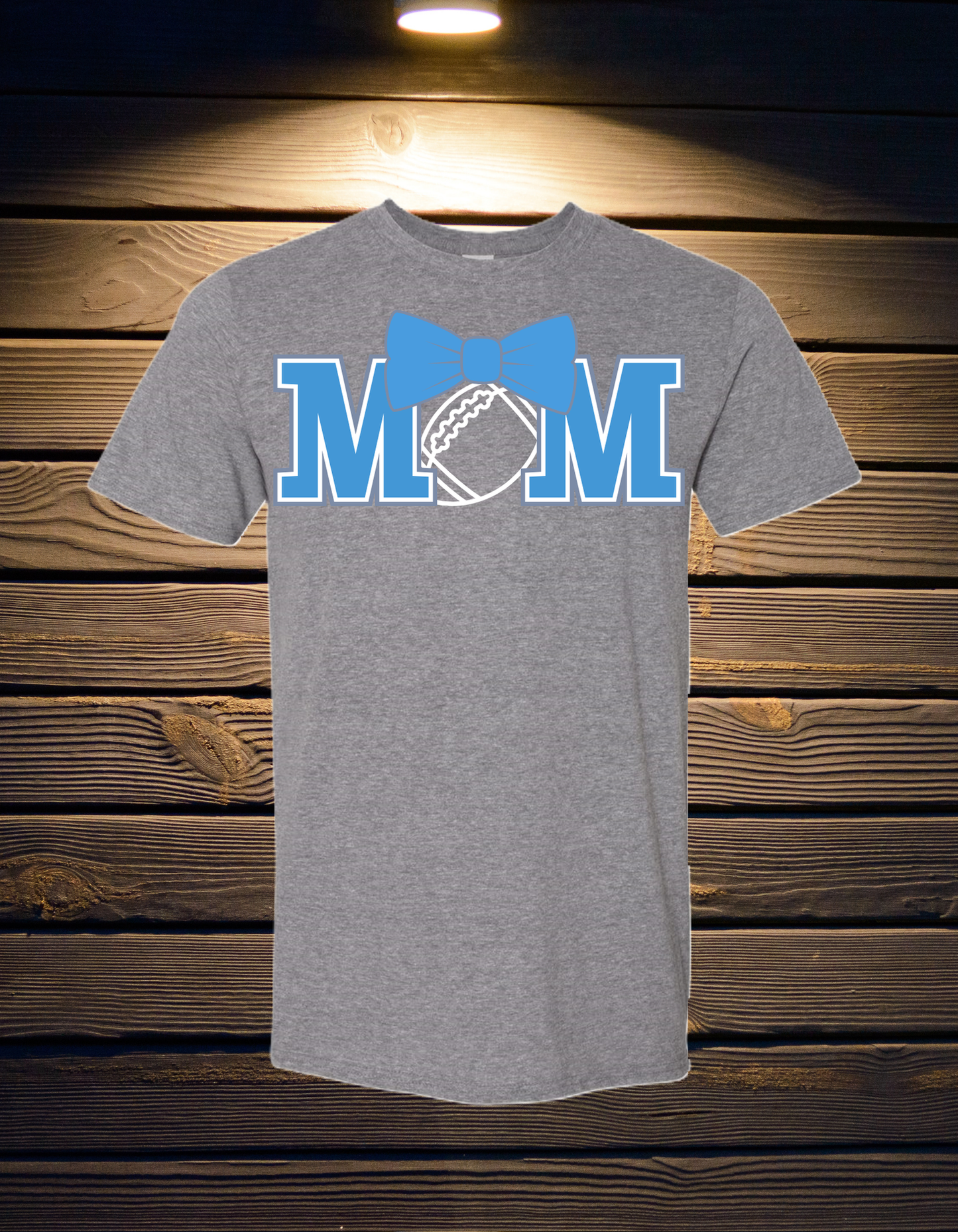 WKA Football Mom Bow Tee
