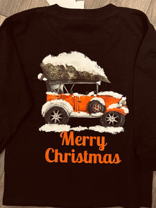 Rinn River Christmas Truck Youth Long Sleeve T-Shirt*