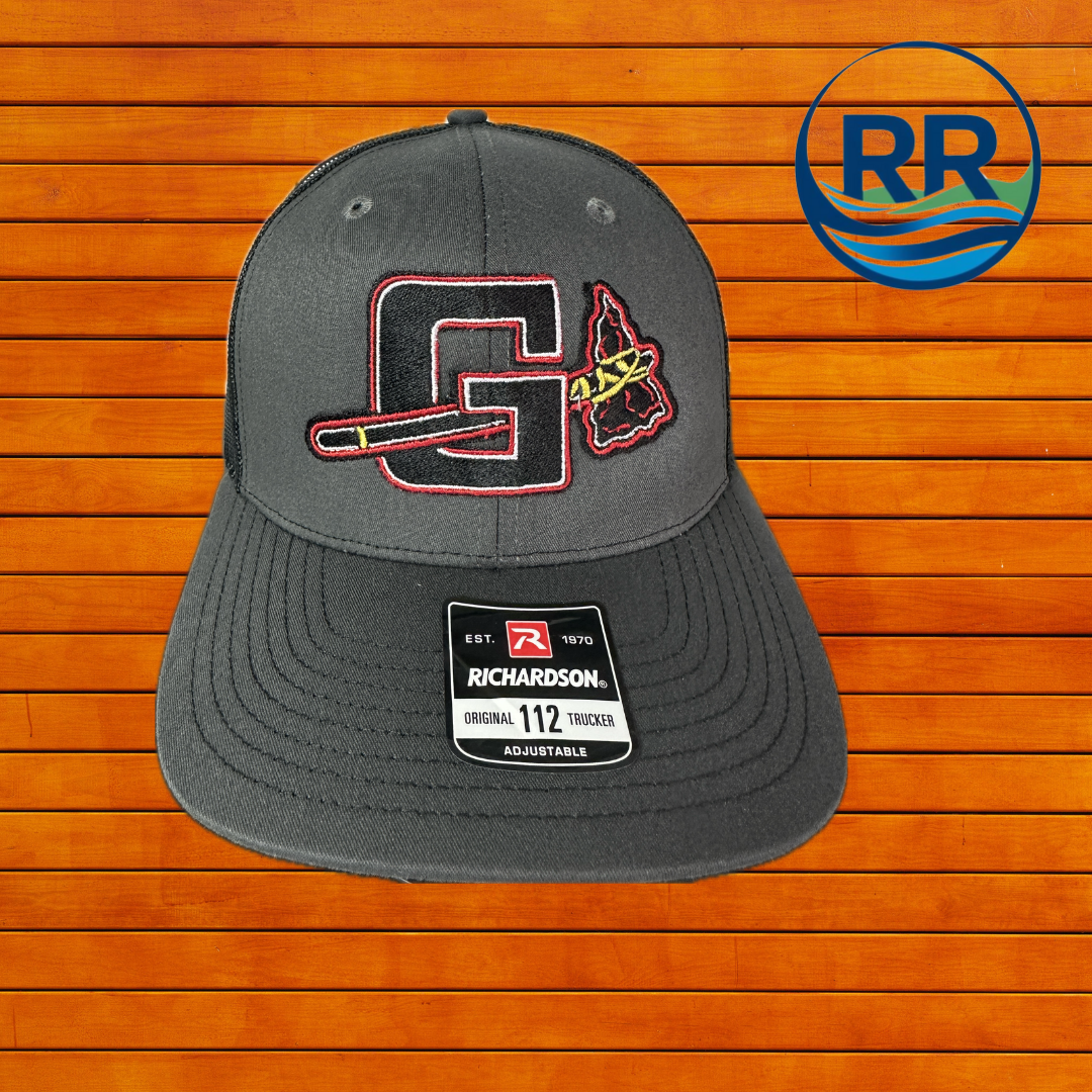 Richardson 112  Charcoal/Black: Gilbert