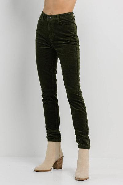 Olive Corduroy Skinny