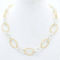 Gold and Silver Multi Link 16"-18" Necklace