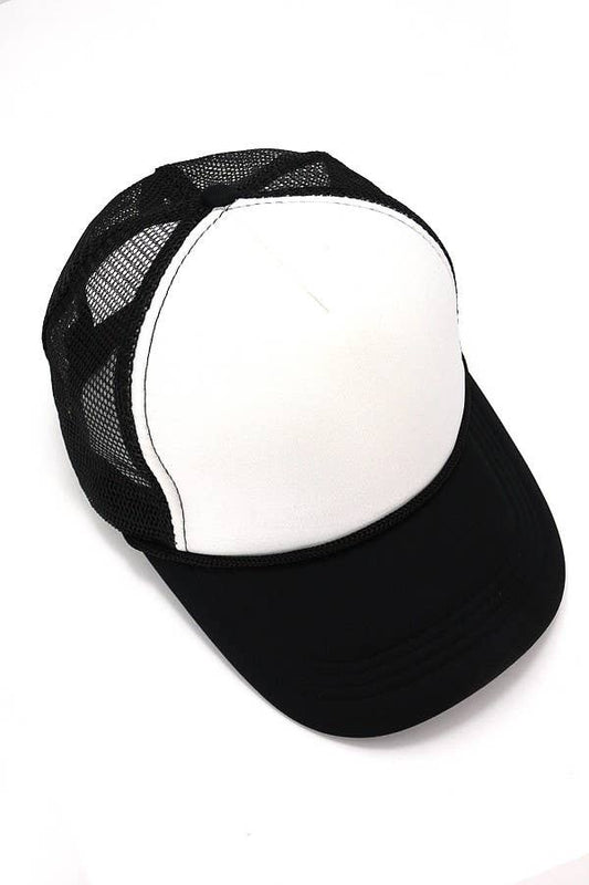 FOAM FRONT MESH BACK TRUCKER HAT