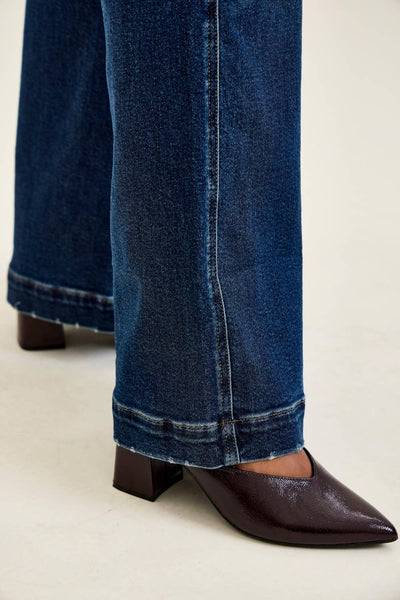 Judy Blue Lux Retro Wide Leg Jeans