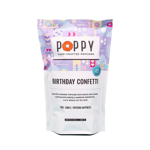 Poppy Confetti Popcorn
