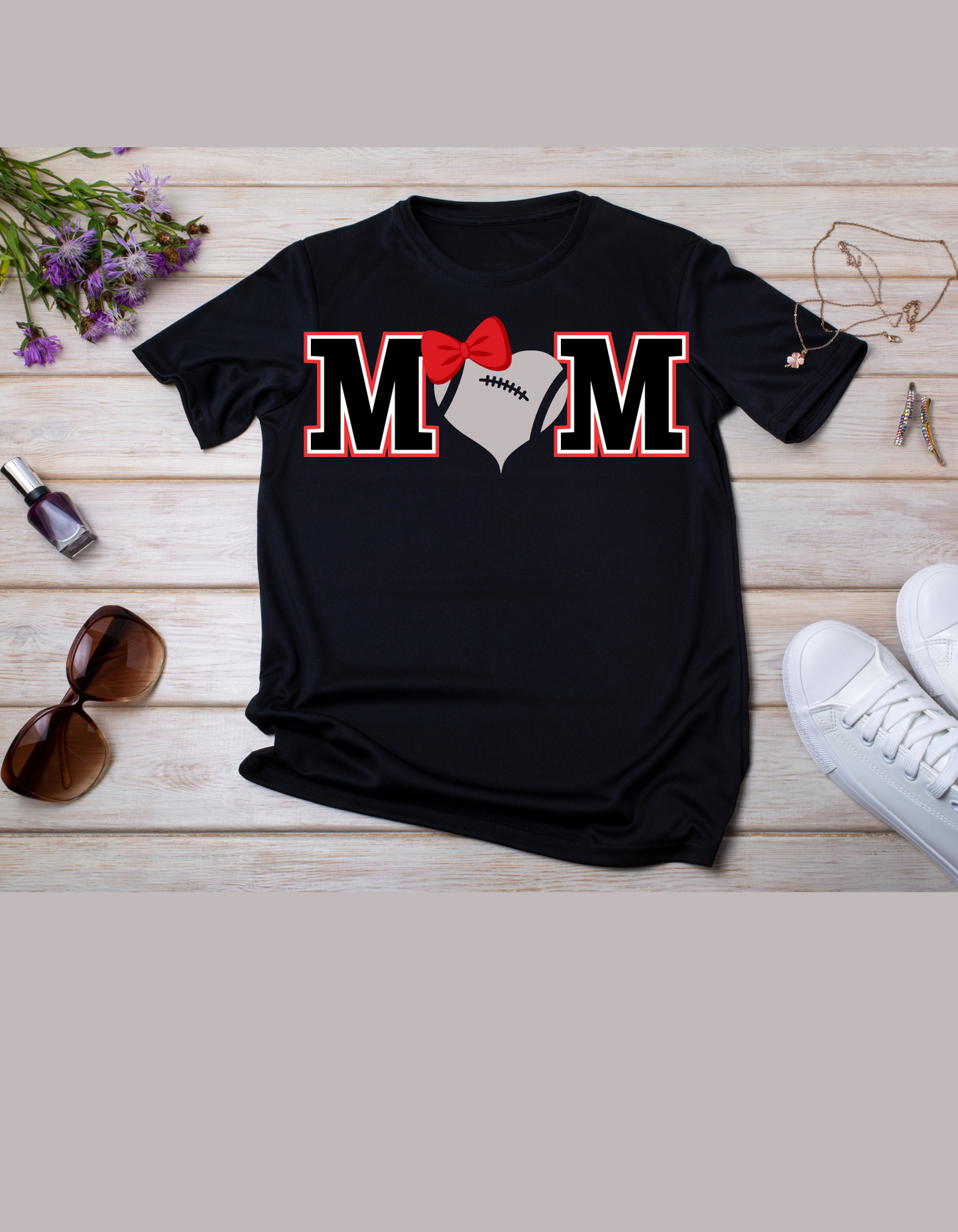 Football Mom Tee