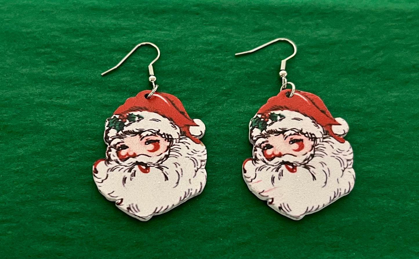 Santa's On His Way Earrings