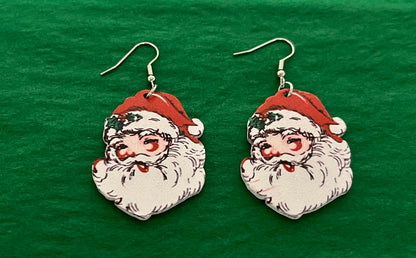 Santa's On His Way Earrings