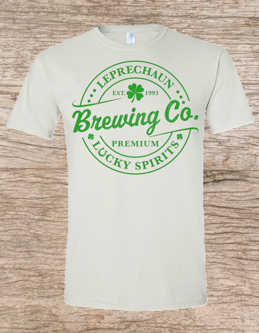 Leprechaun Brewing Co-Front Print