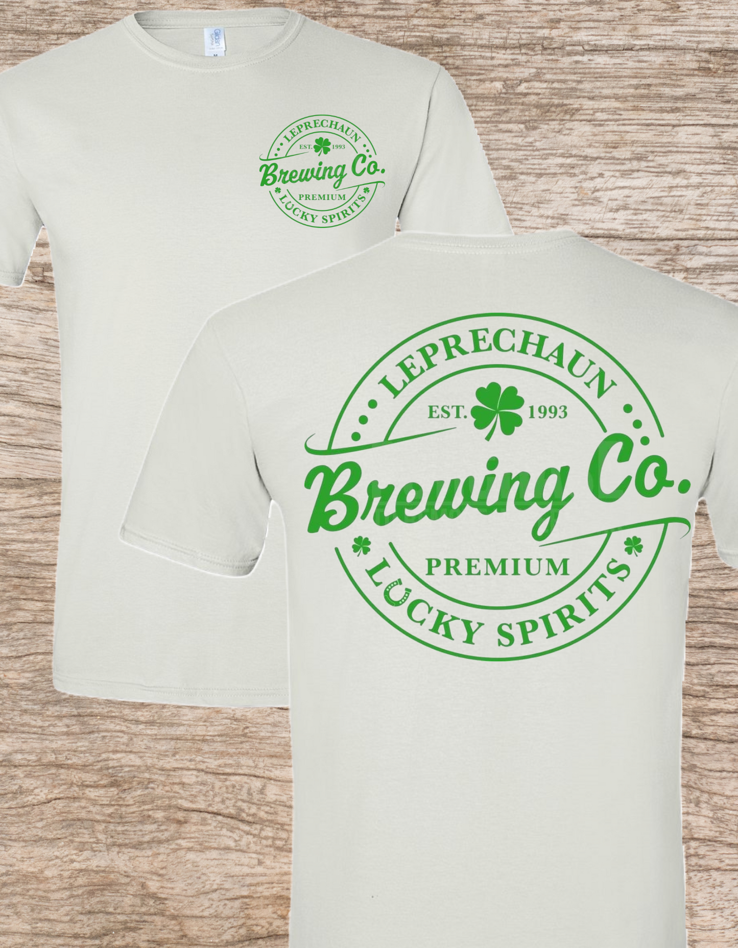 Leprechaun Brewing Co-Back Print