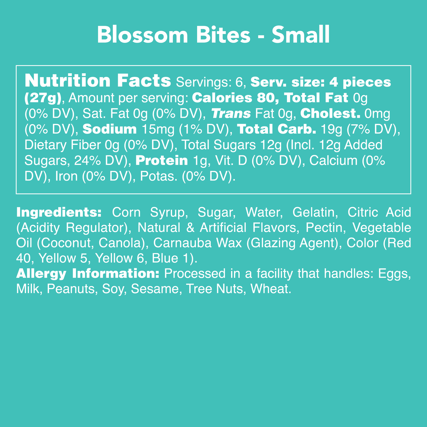 Candy Club Blossom Bites