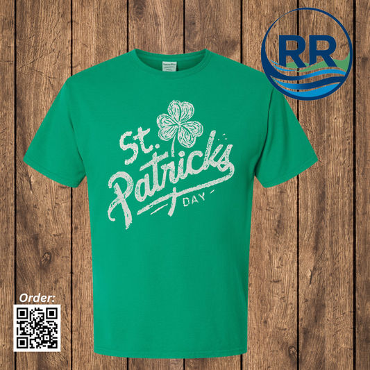 St Patrick's Day ComfortWash T, Green