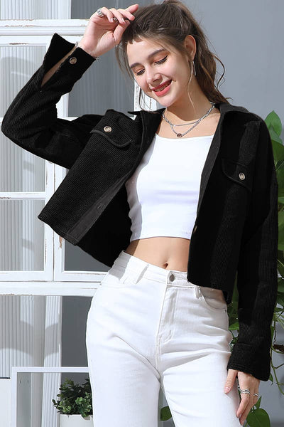 Button Front Shacket