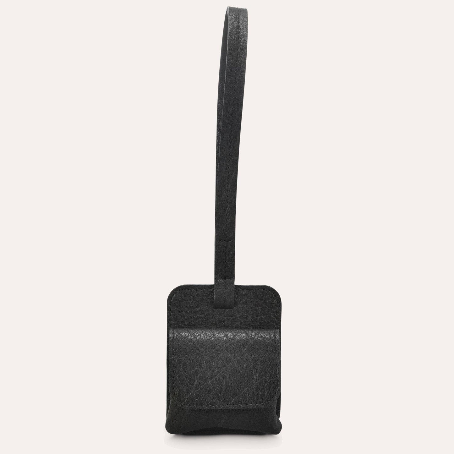 Leather Airpod Holder: Brown